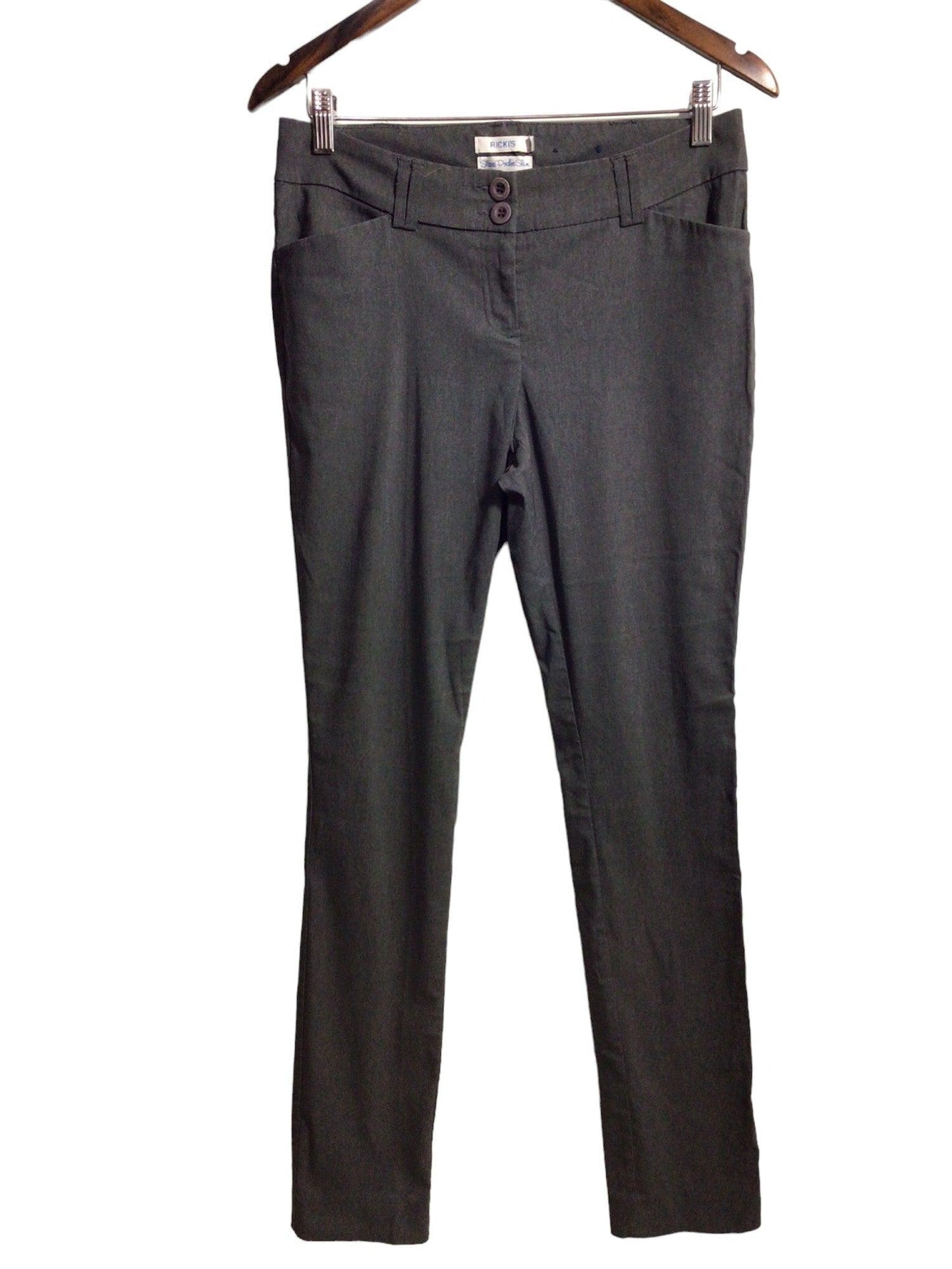 RICKI'S Women Work Pants Regular fit in Gray - 6 - Velora