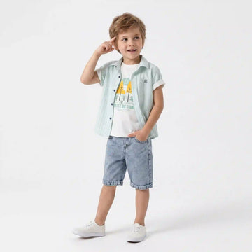 Coastal Enzo Denim Set