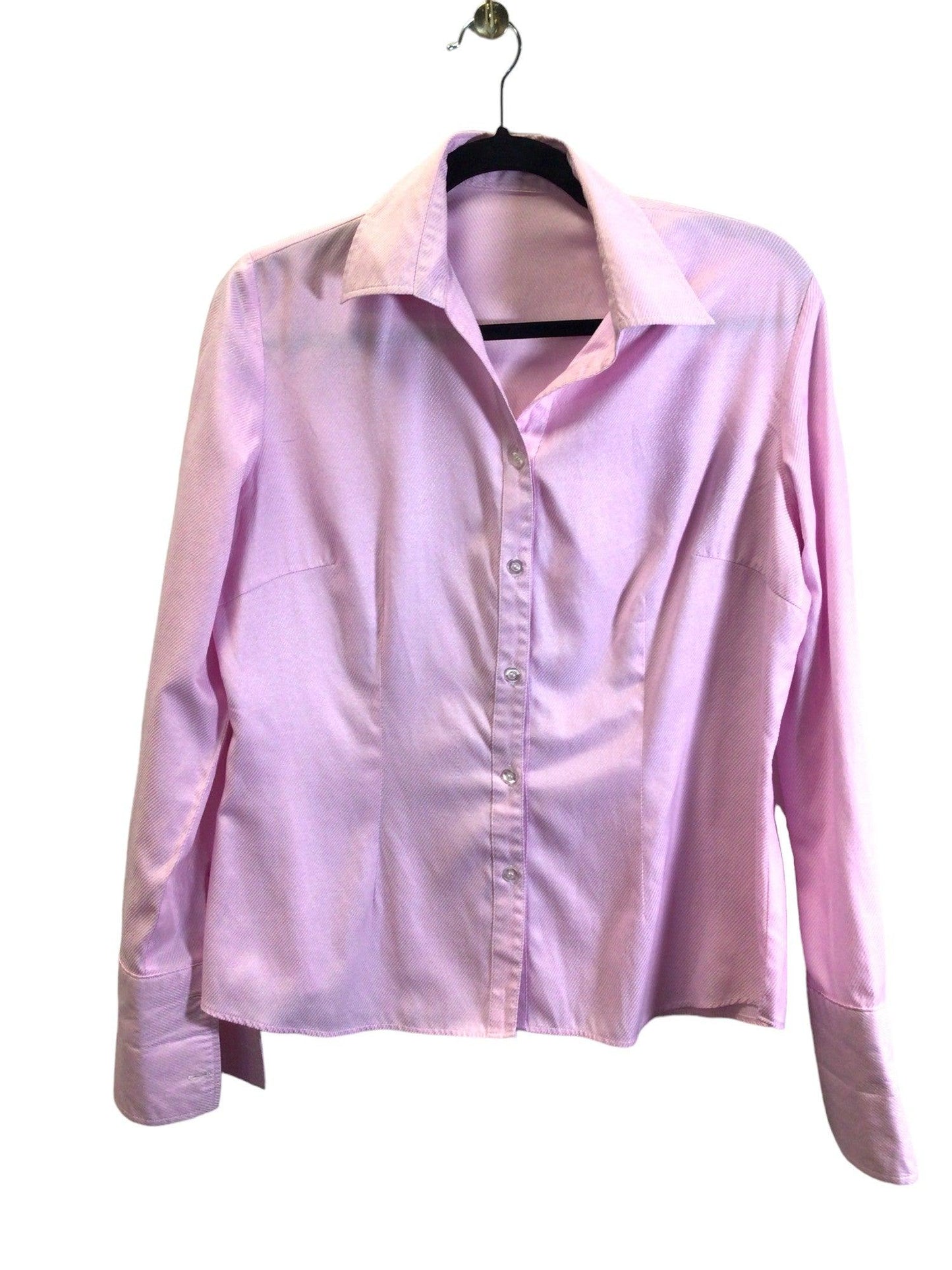 UNBRANDED Women Button Down Tops Regular fit in Pink - S - Velora
