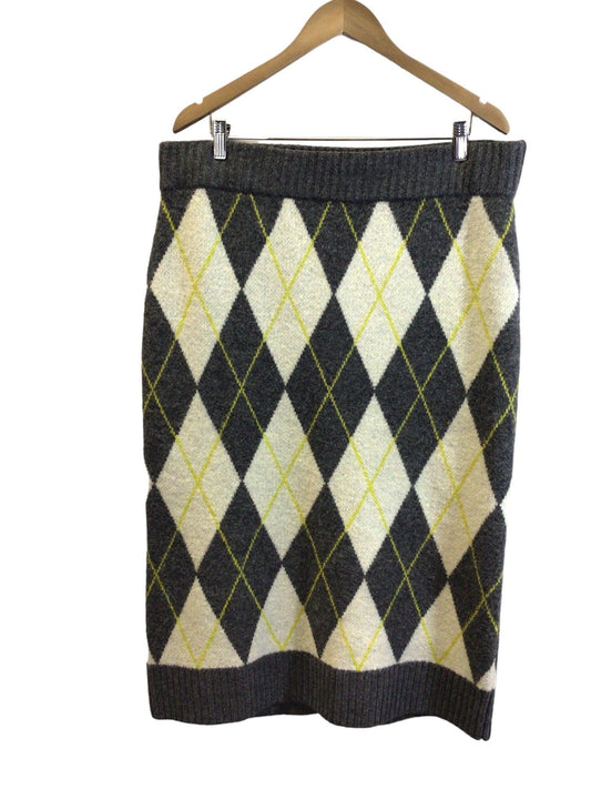 H&M Women Casual Skirts Regular fit in Gray - XL - Velora