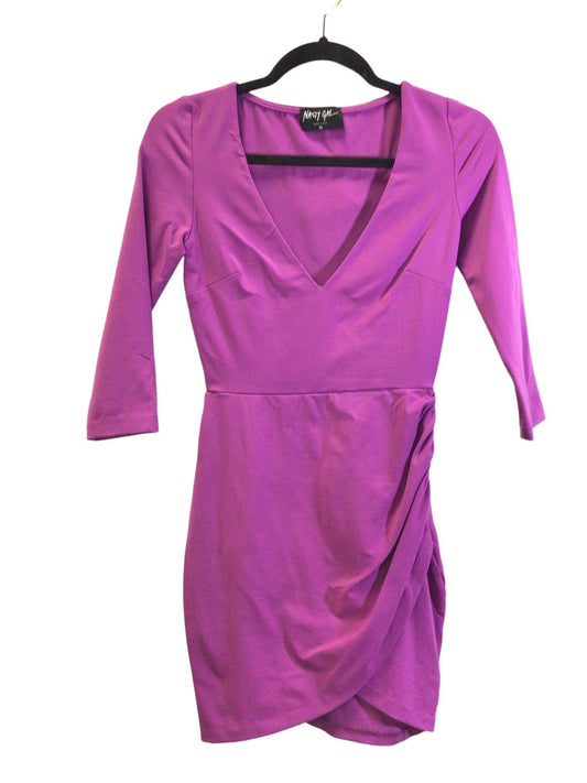 NASTY GAL Women Midi Dresses Regular fit in Purple - XS - Velora