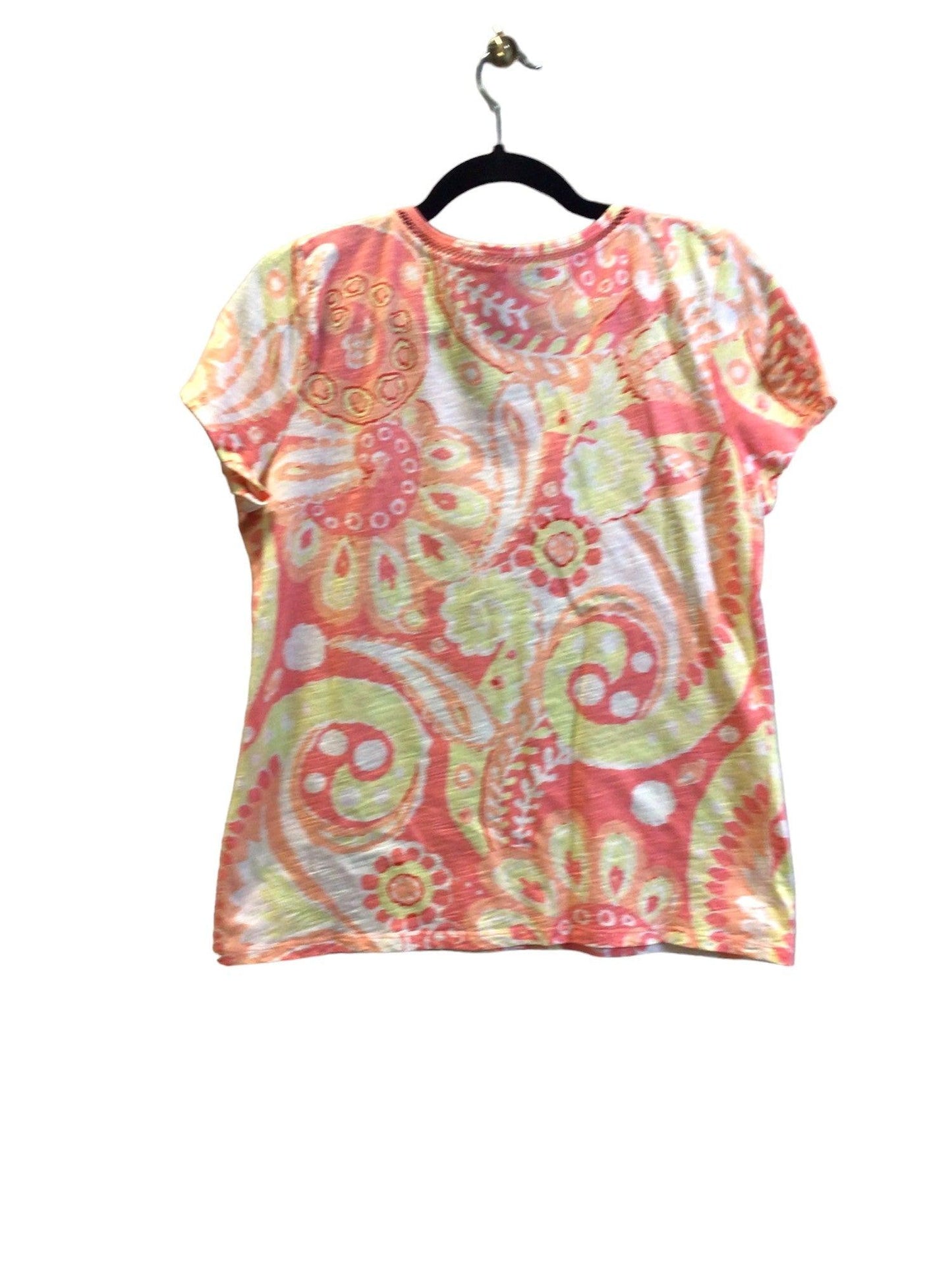 TALBOTS Women T-Shirts Regular fit in Pink - L - Velora