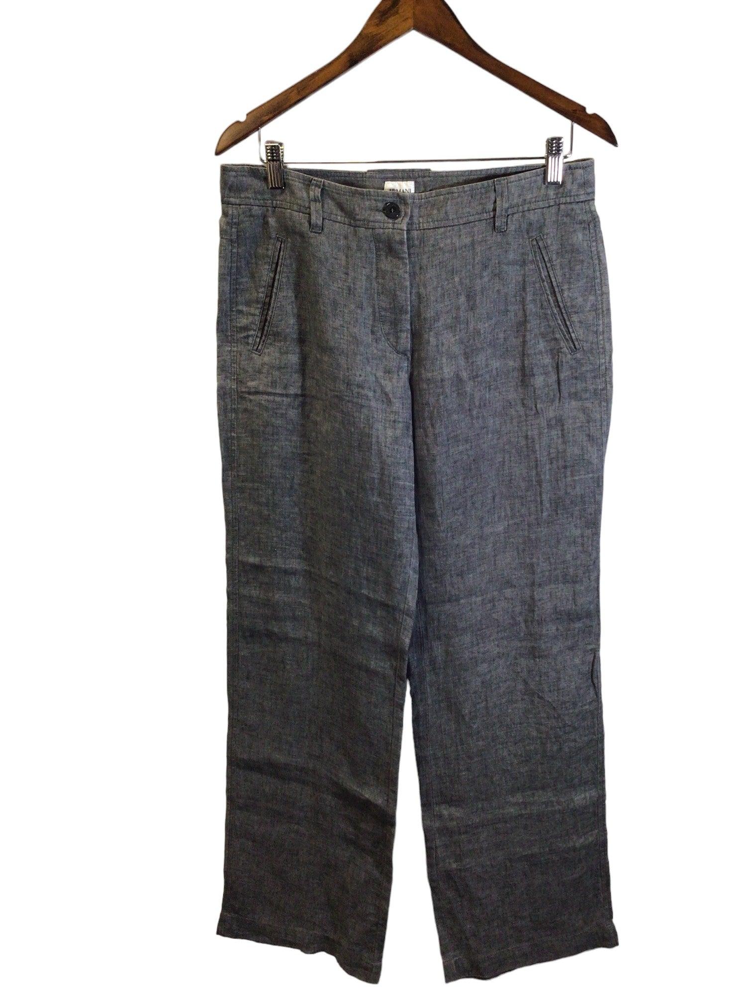 ARMANI Women Work Pants Regular fit in Gray - 8 - Velora