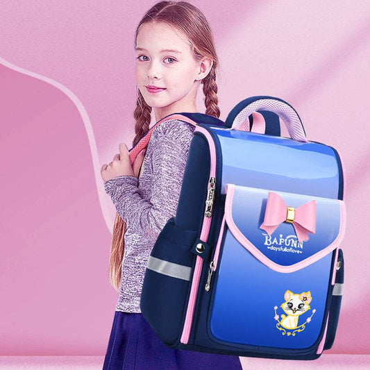 Large Capacity Children Reduce Study Load Protection School Bag - Velora