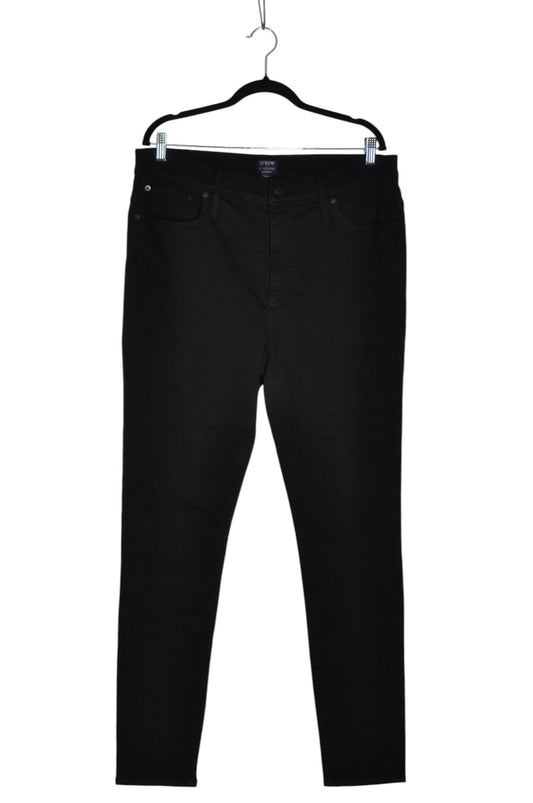 J. CREW Women Work Pants Regular fit in Black - 33 - Velora