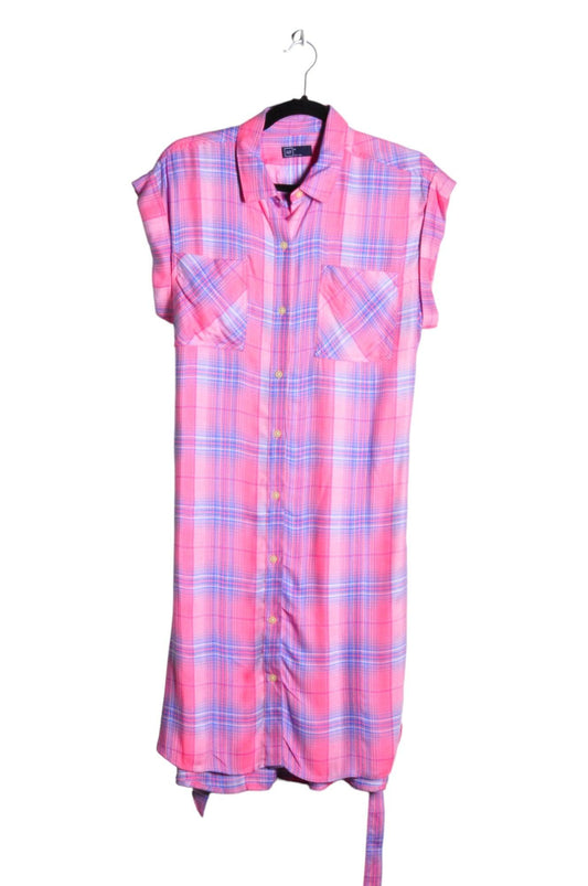 GAP Women Wrap Dresses Regular fit in Pink - M - Velora
