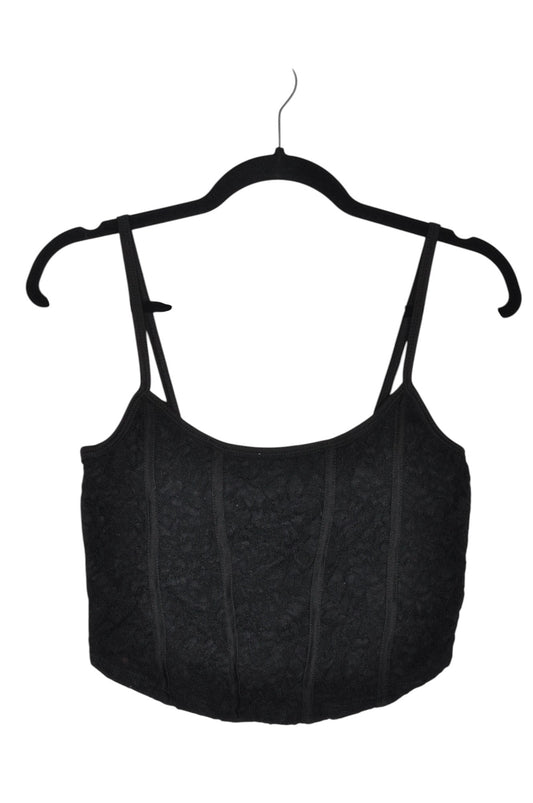 ARDENE Women Crop Tops Regular fit in Black - L - Velora