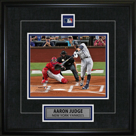 Aaron Judge Framed Pin & Plate Yankees Frameworth Sports Marketing