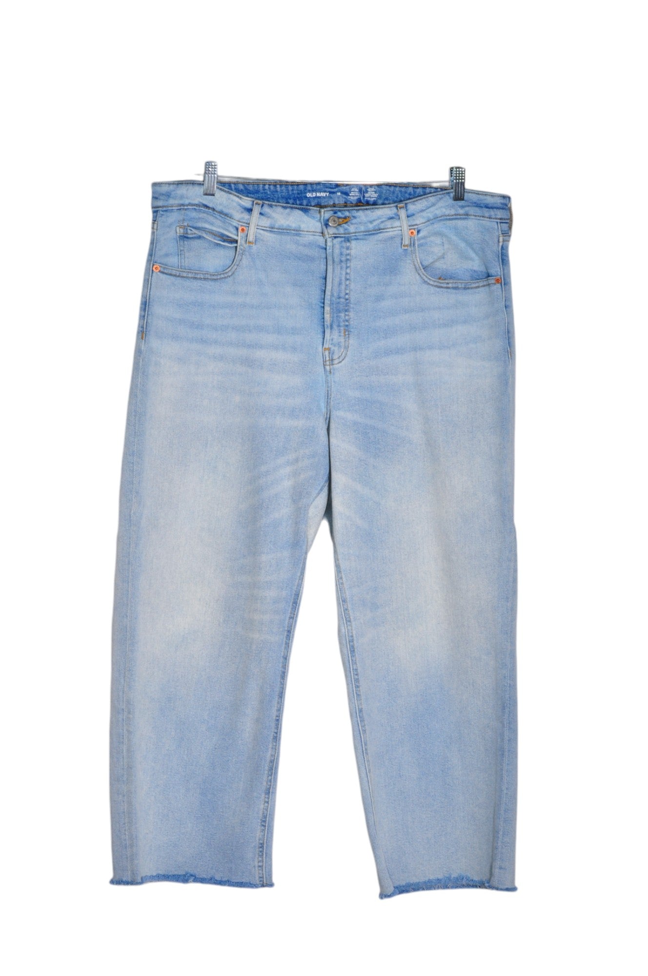 OLD NAVY Women Straight-Legged Jeans Regular fit in Blue - 18 - Velora