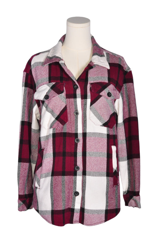 THE B.C. CLOTHING CO. Women Button Down Tops Regular fit in Red - M - Velora