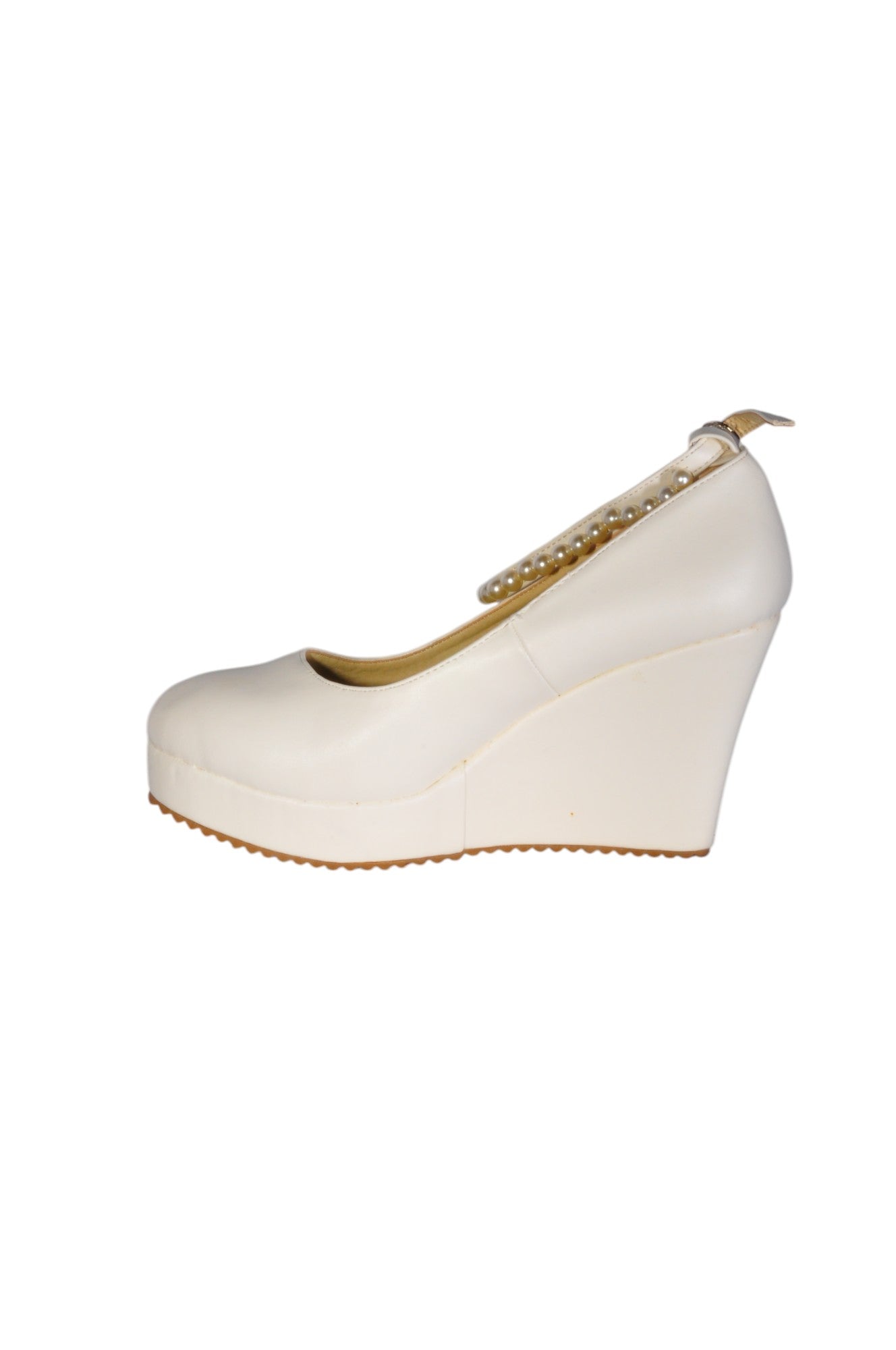 GET MORE BEAUTY Women Heels Regular fit in White - 38 - Velora