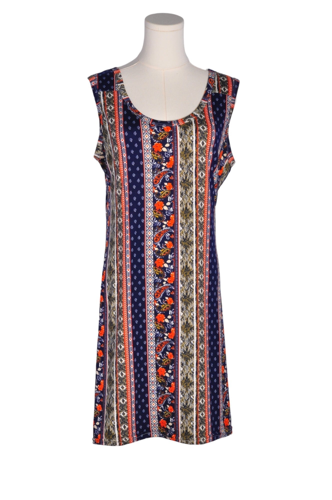 UNBRANDED Women Shift Dresses Regular fit in Blue - L - Velora