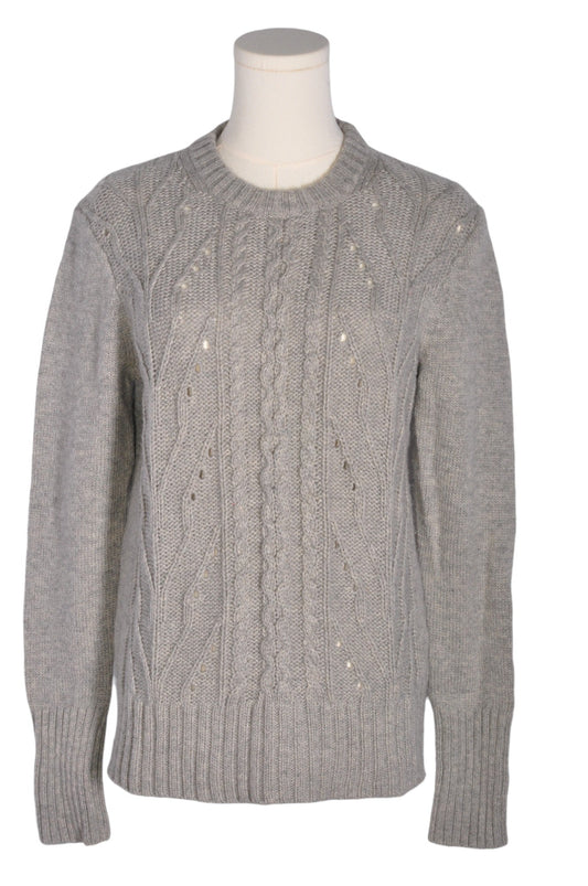 J. CREW Women Knit Tops Regular fit in Gray - S - Velora