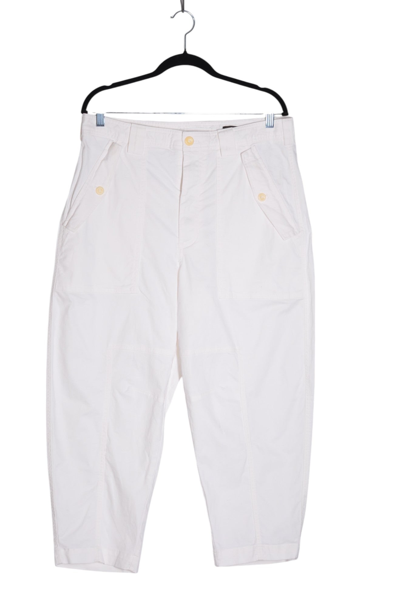 BANANA REPUBLIC Women Trousers Regular fit in White - 12 - Velora