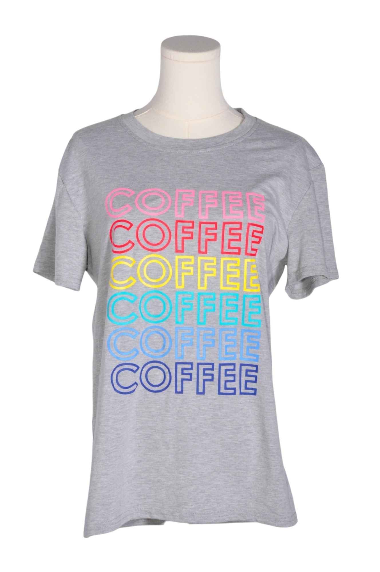 UNBRANDED Women T-Shirts Regular fit in Gray - S - Velora