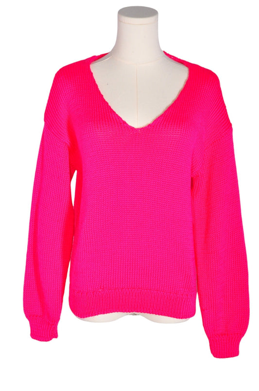 MANGO Women Sweaters Regular fit in Pink - XS - Velora