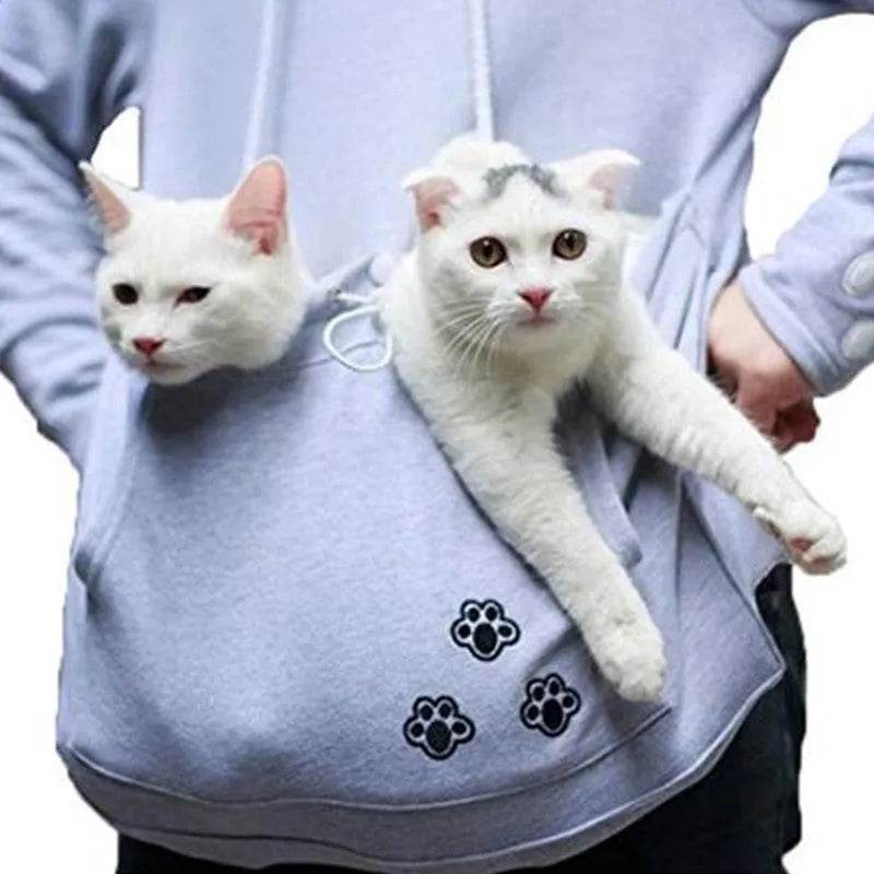 Cat Lovers Unisex Cotton Hoodies - Velora