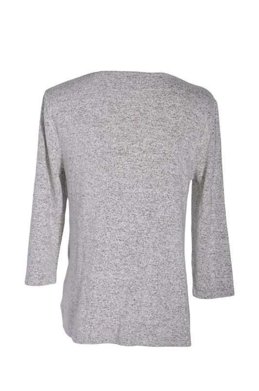 LORD & TAYLOR Women Blouses Regular fit in Gray - S - Velora
