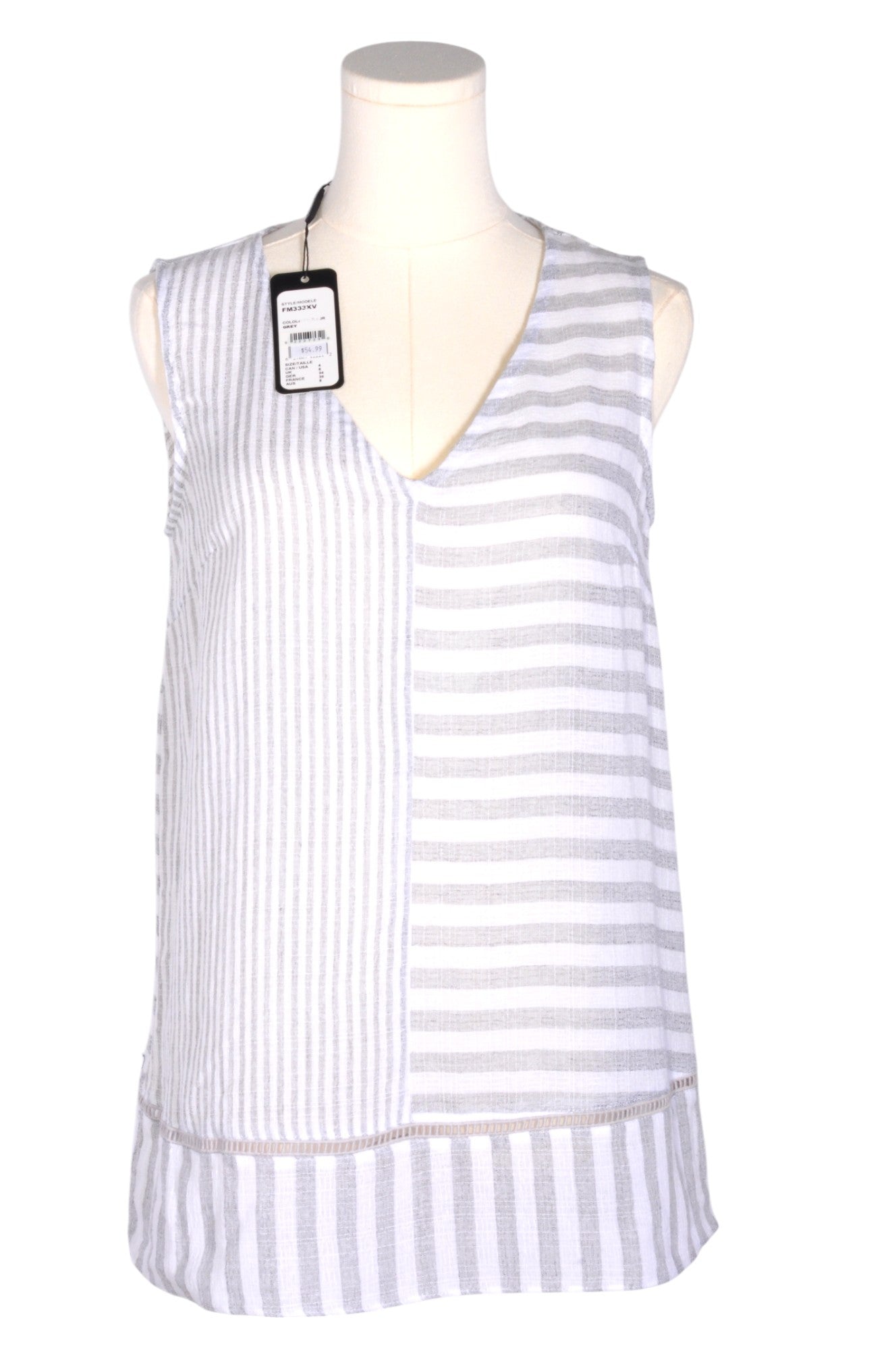 PICADILLY Women Tank Tops Regular fit in Gray - 4 - Velora