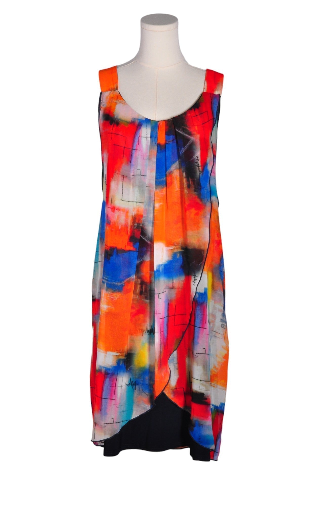 MICHAEL TYLER Women Shift Dresses Regular fit in Orange - XXL - Velora