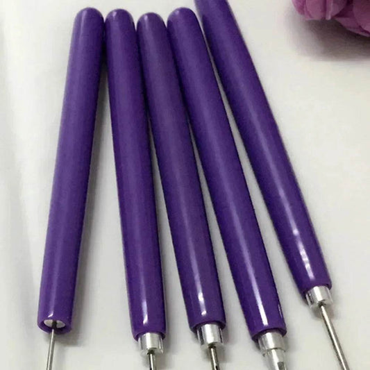 5PC Quilling Paper roller Long And Short Quilling Needle Roll Paper Pen - Velora