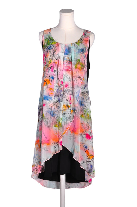 MICHAEL TYLER Women High Low Dresses Regular fit in Pink - XL - Velora