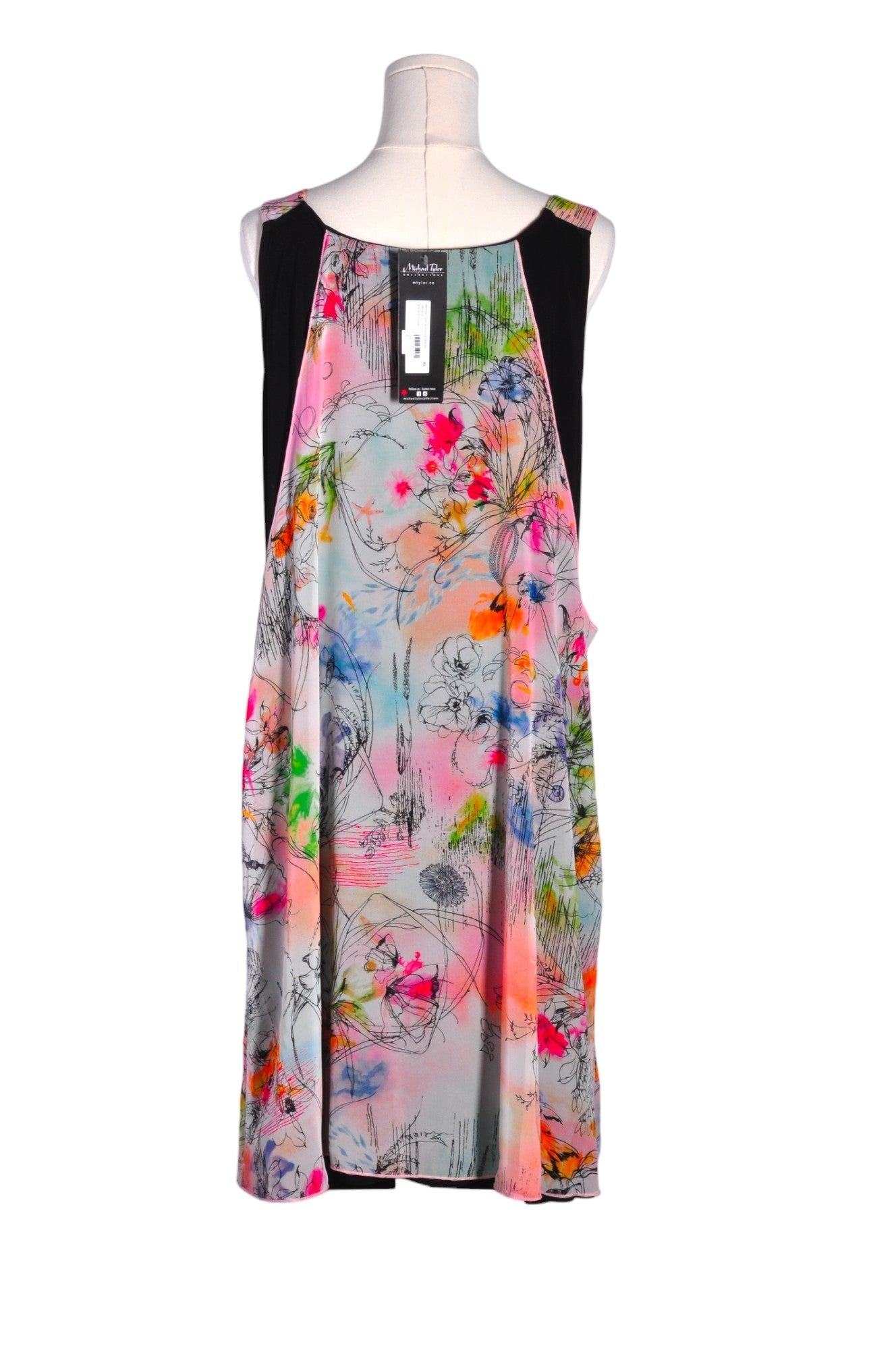 MICHAEL TYLER Women High Low Dresses Regular fit in Pink - XL - Velora