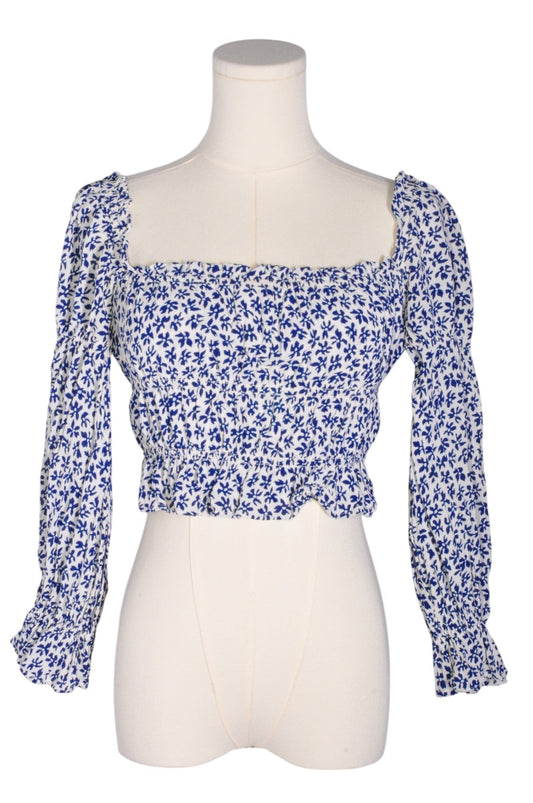 REFORMATION Women Crop Tops Regular fit in Blue - S - Velora