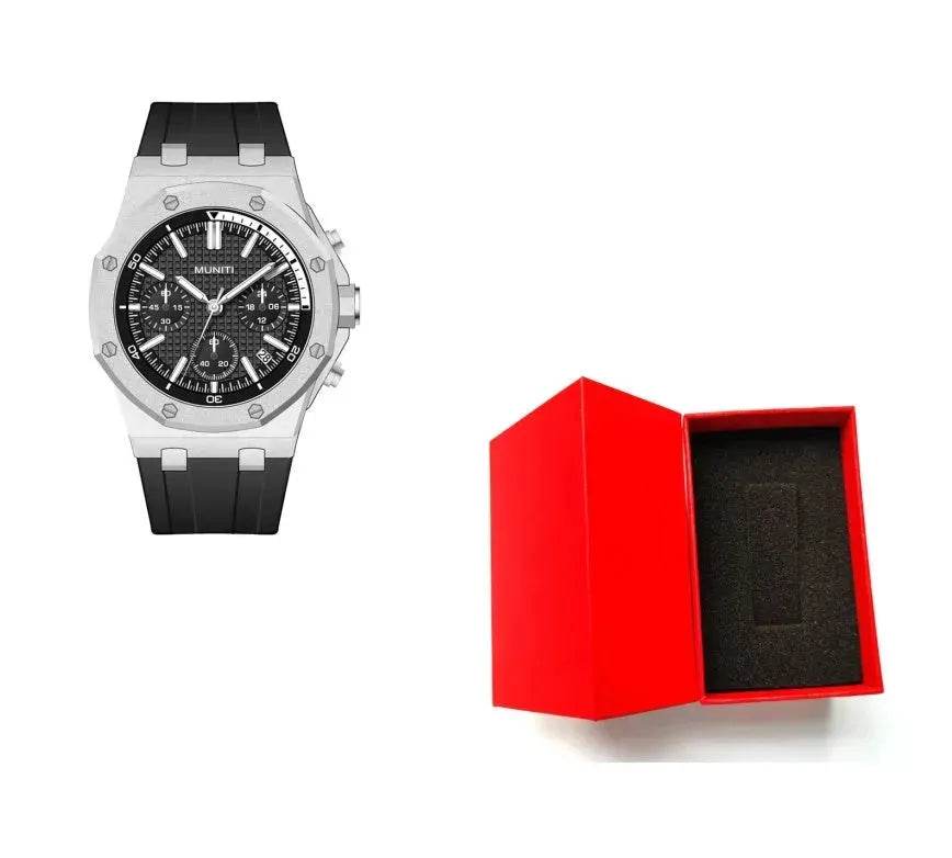 Watch Male Quartz Watch Waterproof Night Light