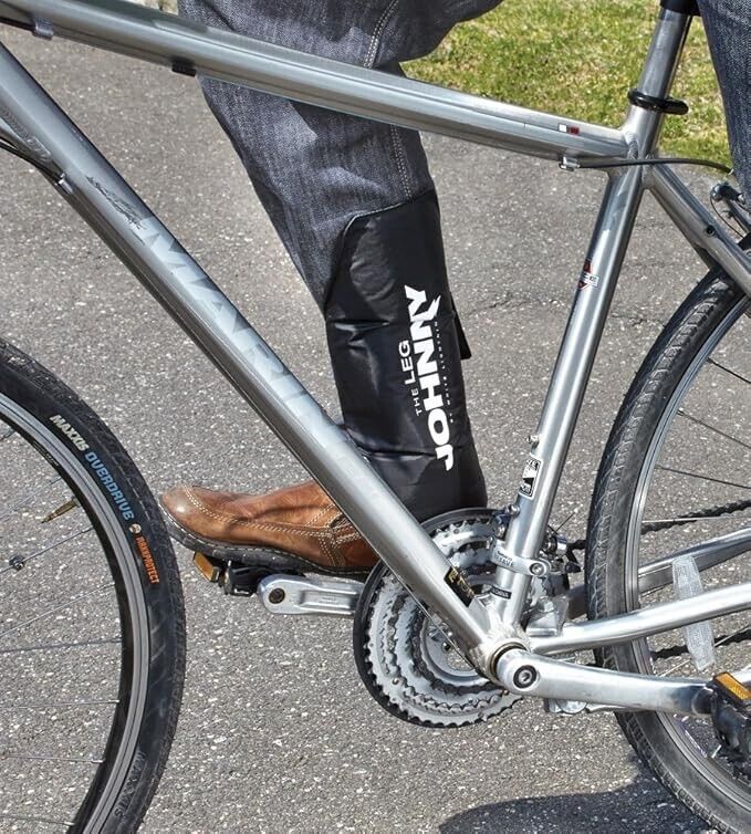 White Lightning Leg Johnny Cyclist Leg Protector, One Size - Velora