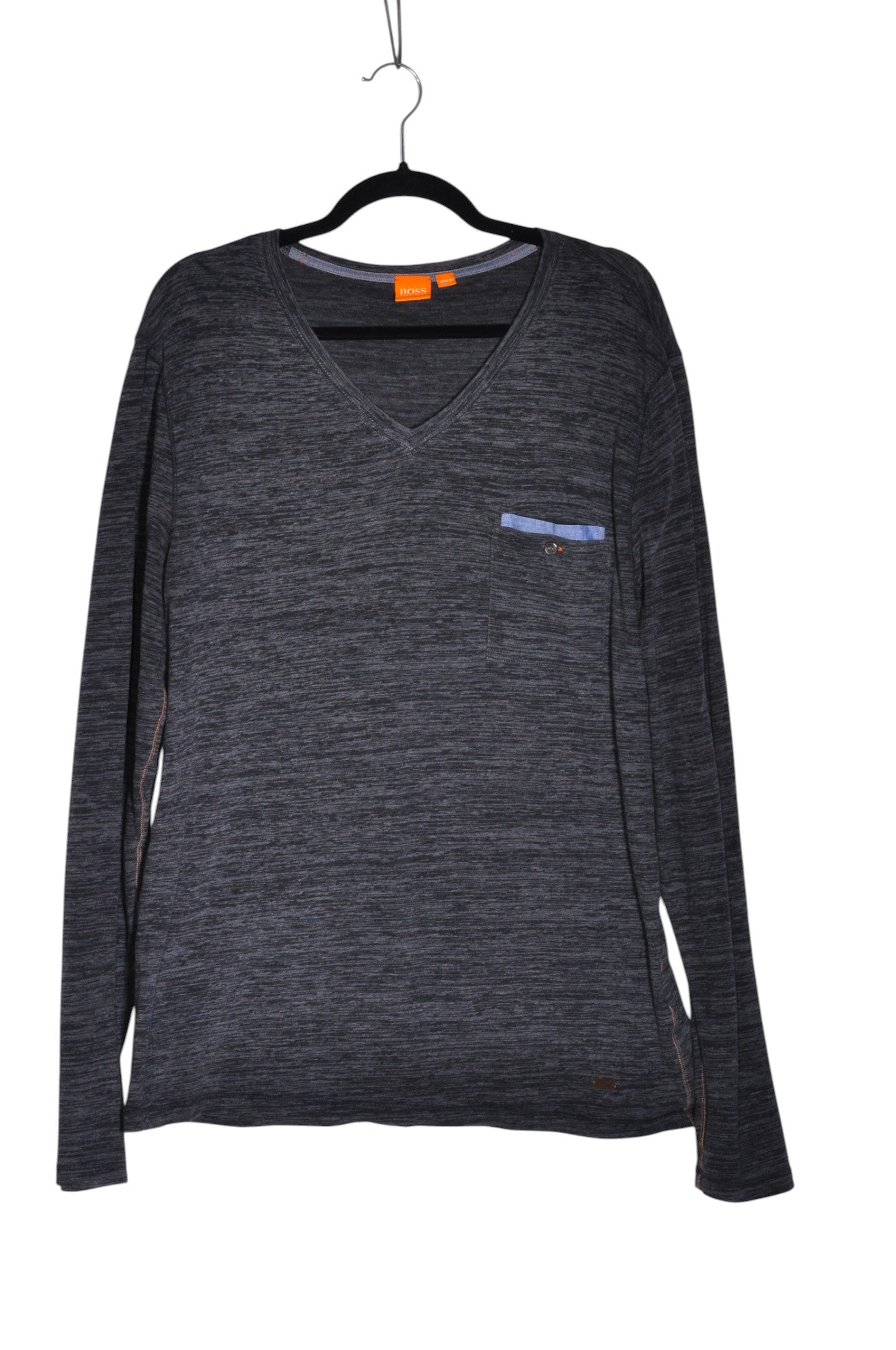 HUGO BOSS Men T-Shirts Regular fit in Gray - XL - Velora