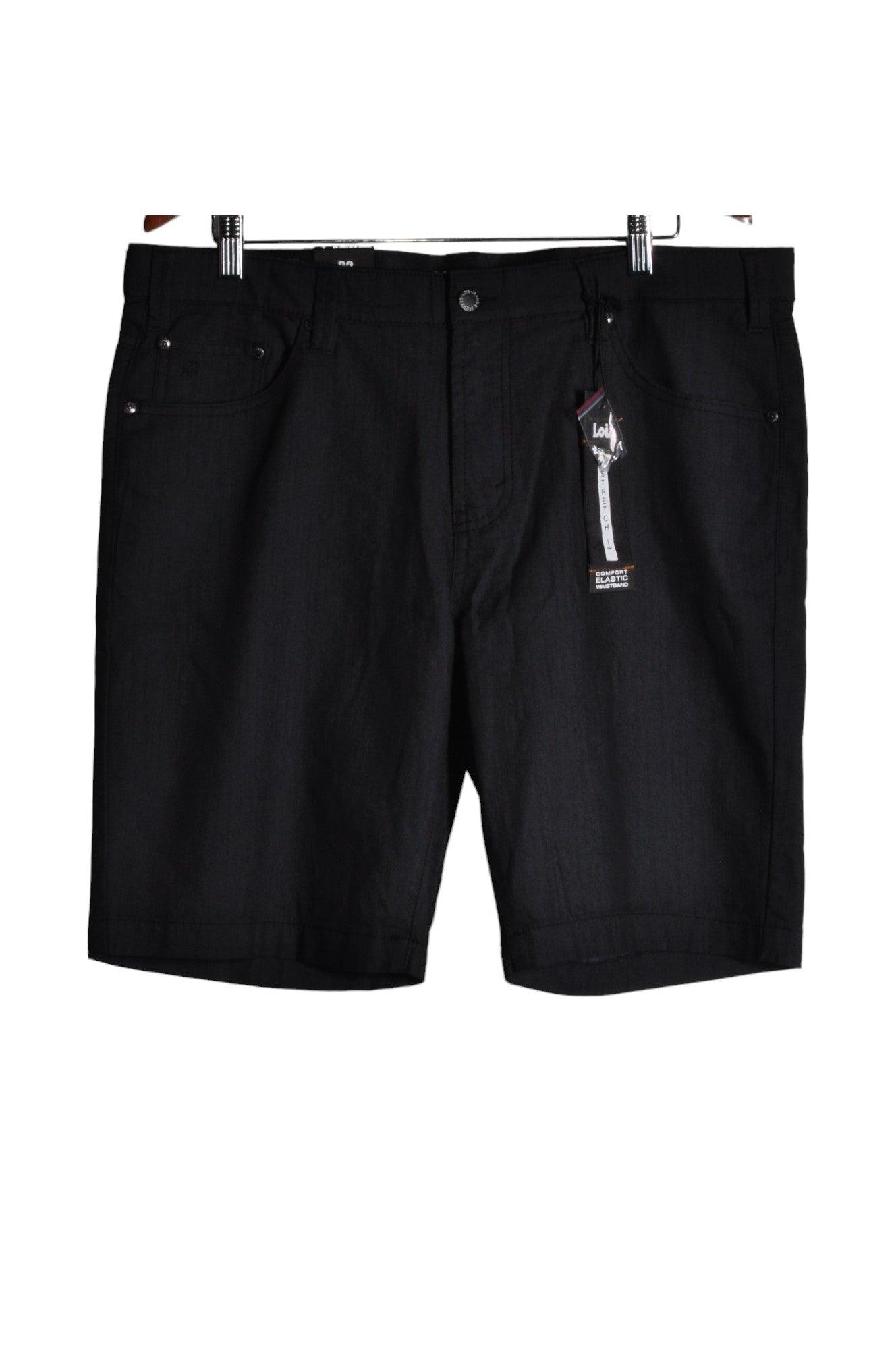 LOIS Men Classic Shorts Regular fit in Black - 38 - Velora