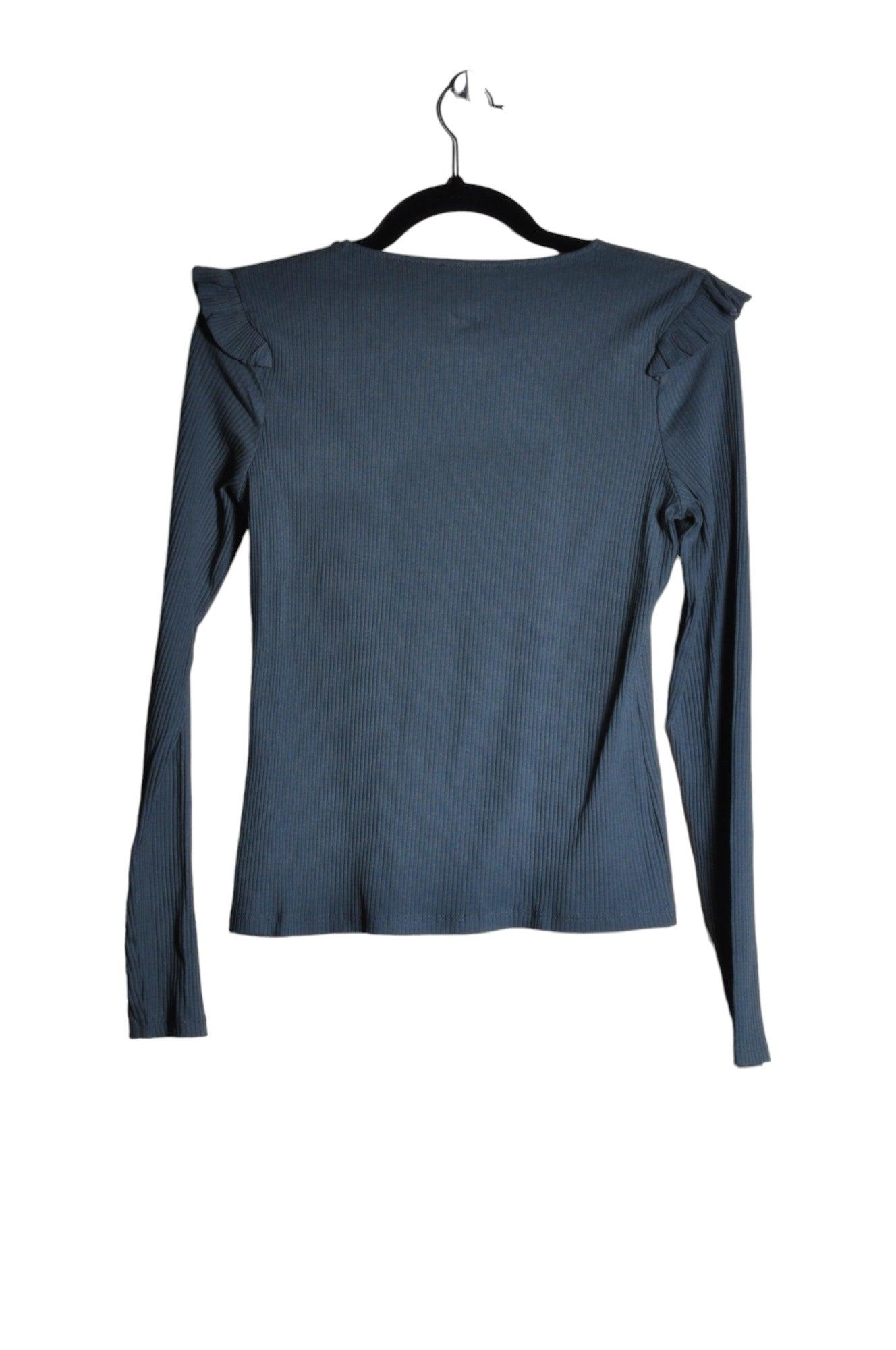 ZARA Women T-Shirts Regular fit in Blue - M - Velora