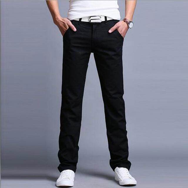 Slim fit straight leg Trouser Casual for Men's - Velora