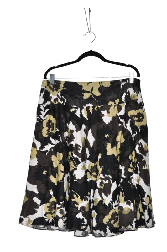 GRACE Women A-Line Skirts Regular fit in Black - 14 - Velora