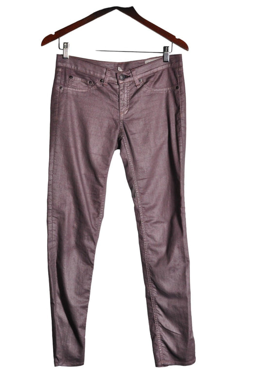 RAG & BONE Women Straight-Legged Jeans Regular fit in Purple - 26 - Velora