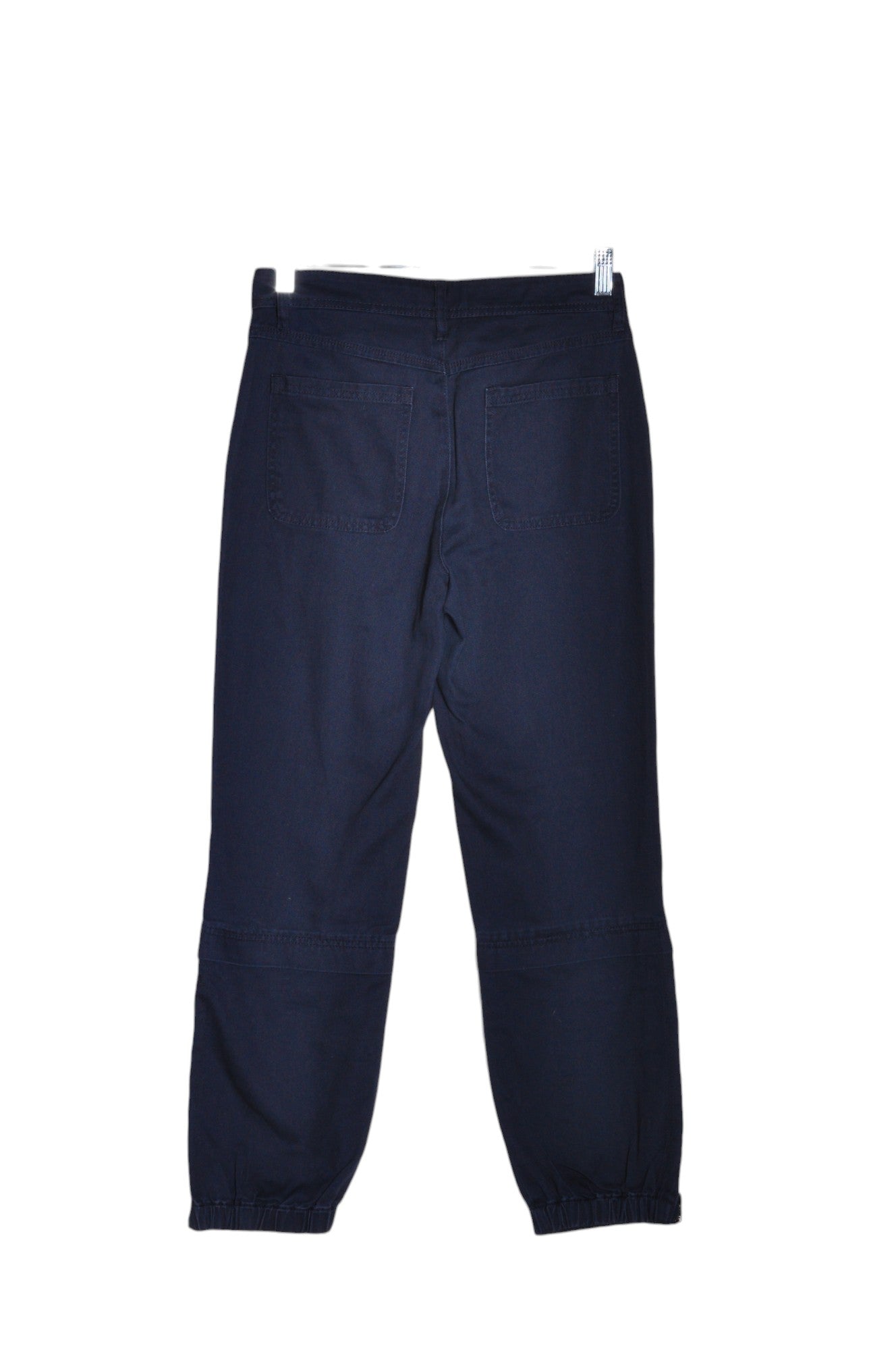 LIVOM Women Cargo Pants Regular fit in Black - 4 Koop