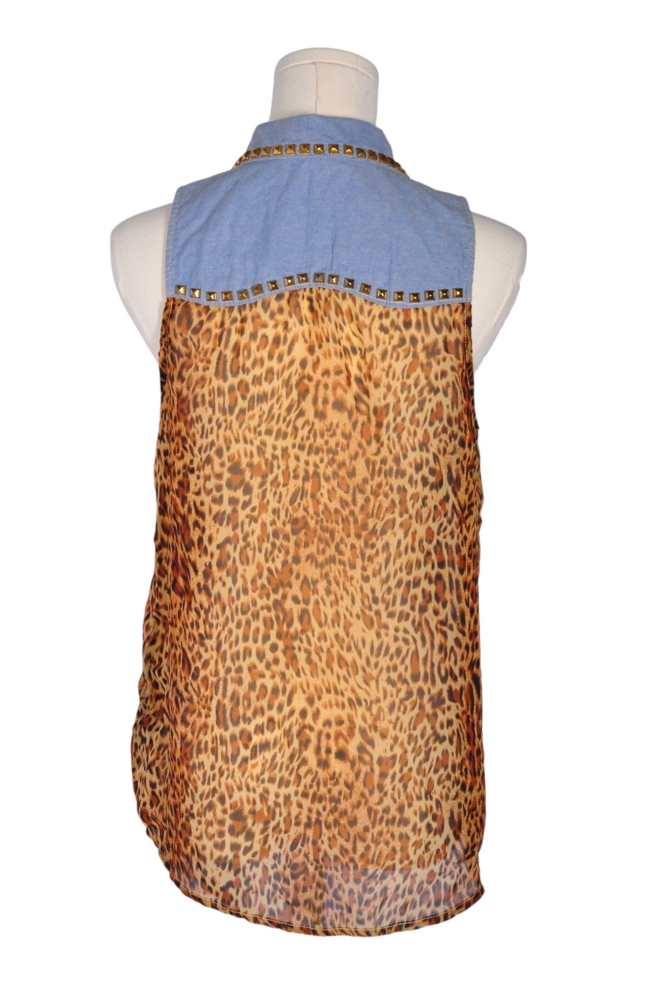 GUESS Women Button Down Tops Regular fit in Brown - S - Velora