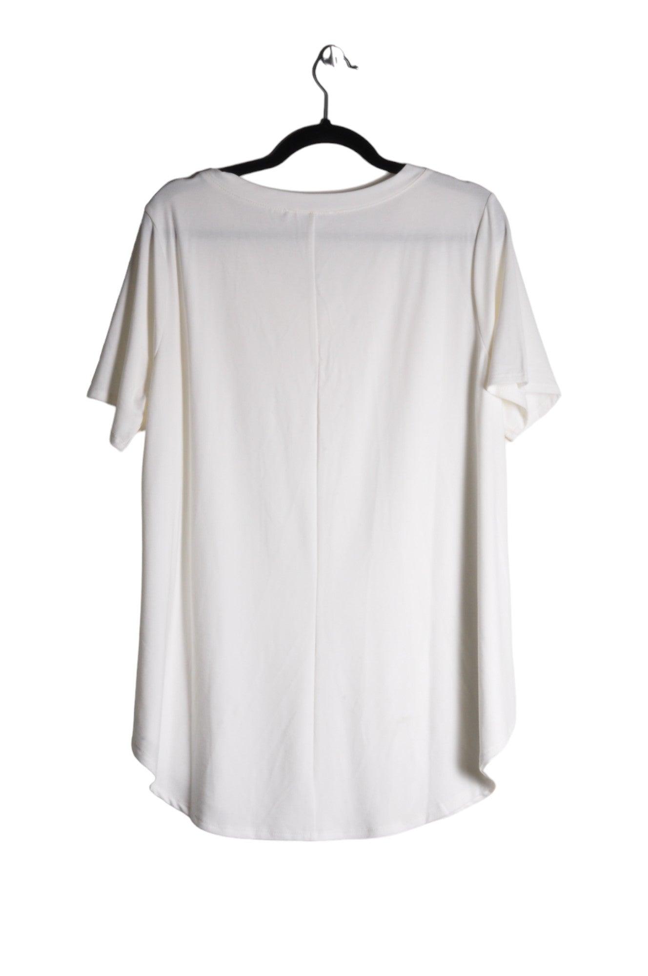 ZENANA Women T-Shirts Regular fit in White - L, 1X, 2X - Velora