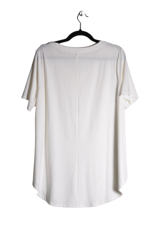 ZENANA Women T-Shirts Regular fit in White - L, 1X, 2X - Velora