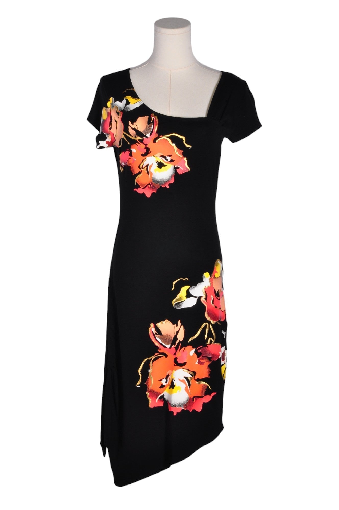 CHATEAU Women High Low Dresses Regular fit in Black - S - Velora