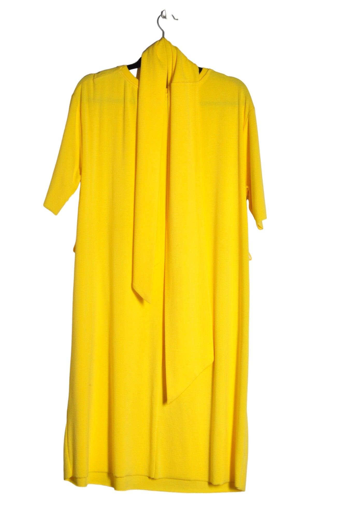 ZARA Women Drop Waist Dresses Regular fit in Yellow - 32 - Velora