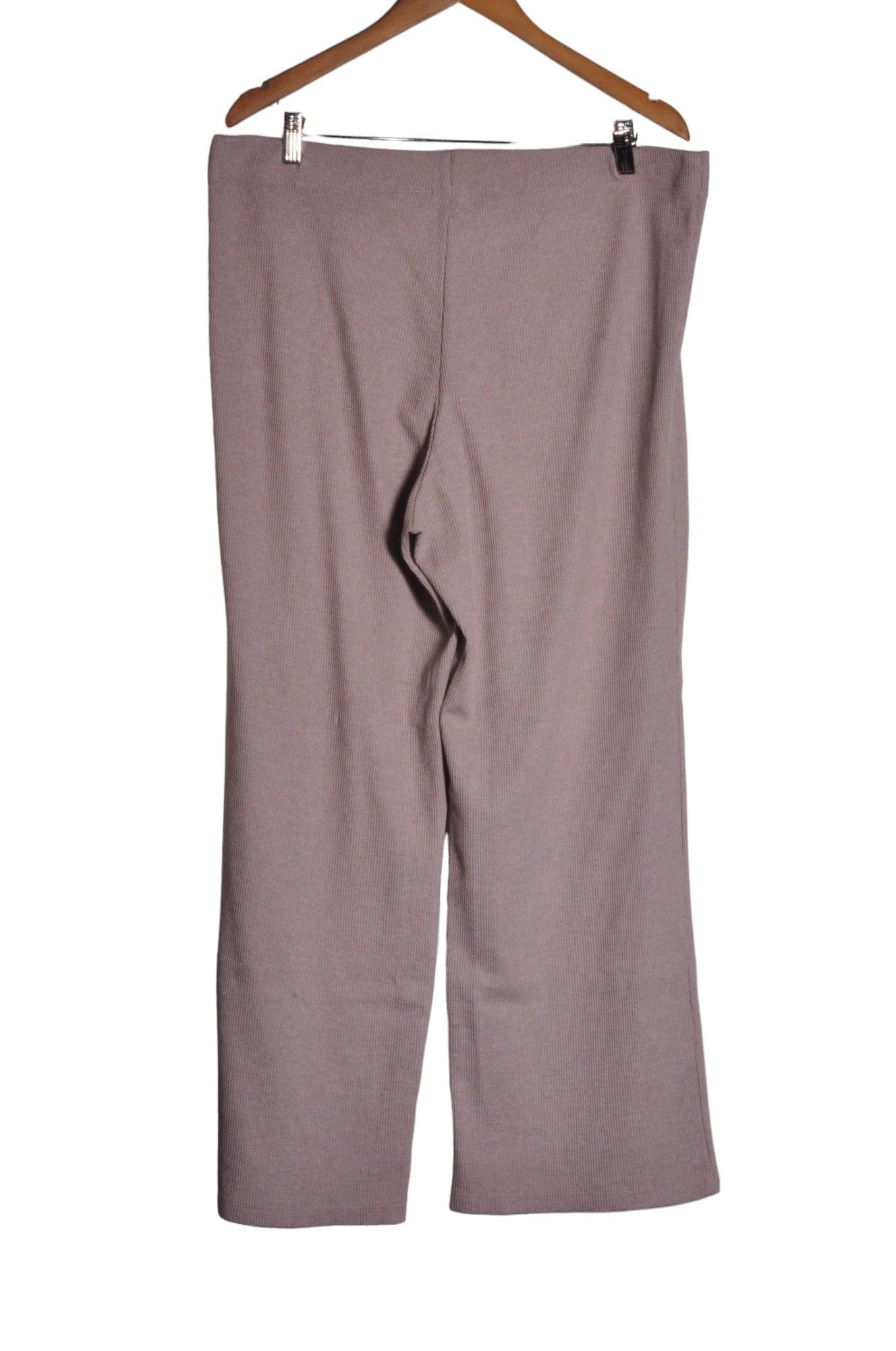H&M Women Work Pants Regular fit in Gray - XL - Velora