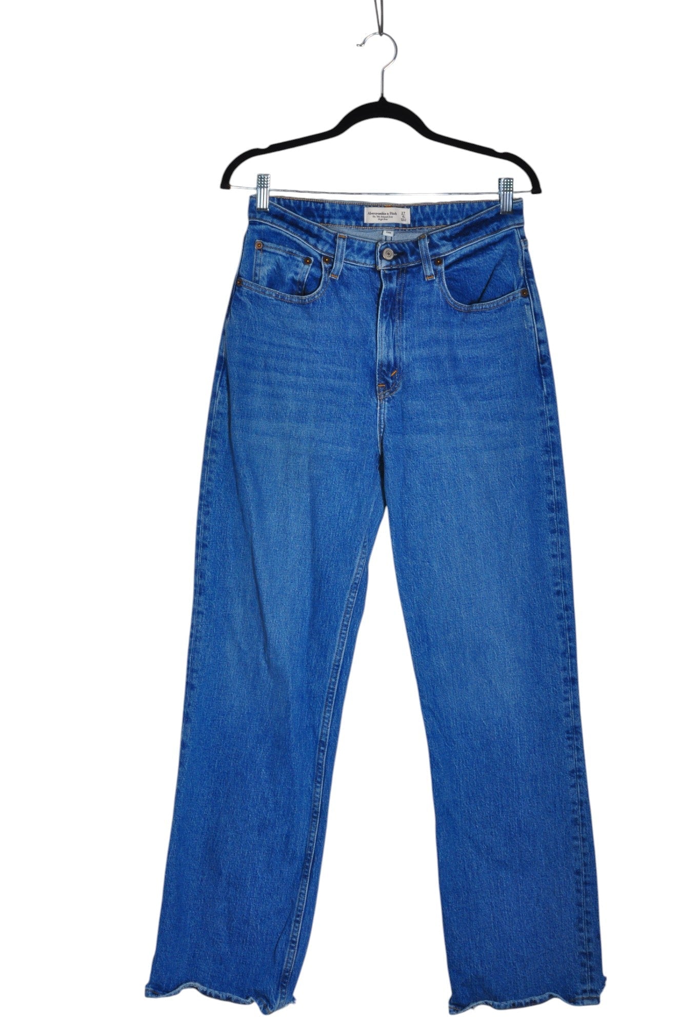 ABERCROMBIE & FITCH Women Wide Legs Jeans Regular fit in Blue - 27 - Velora