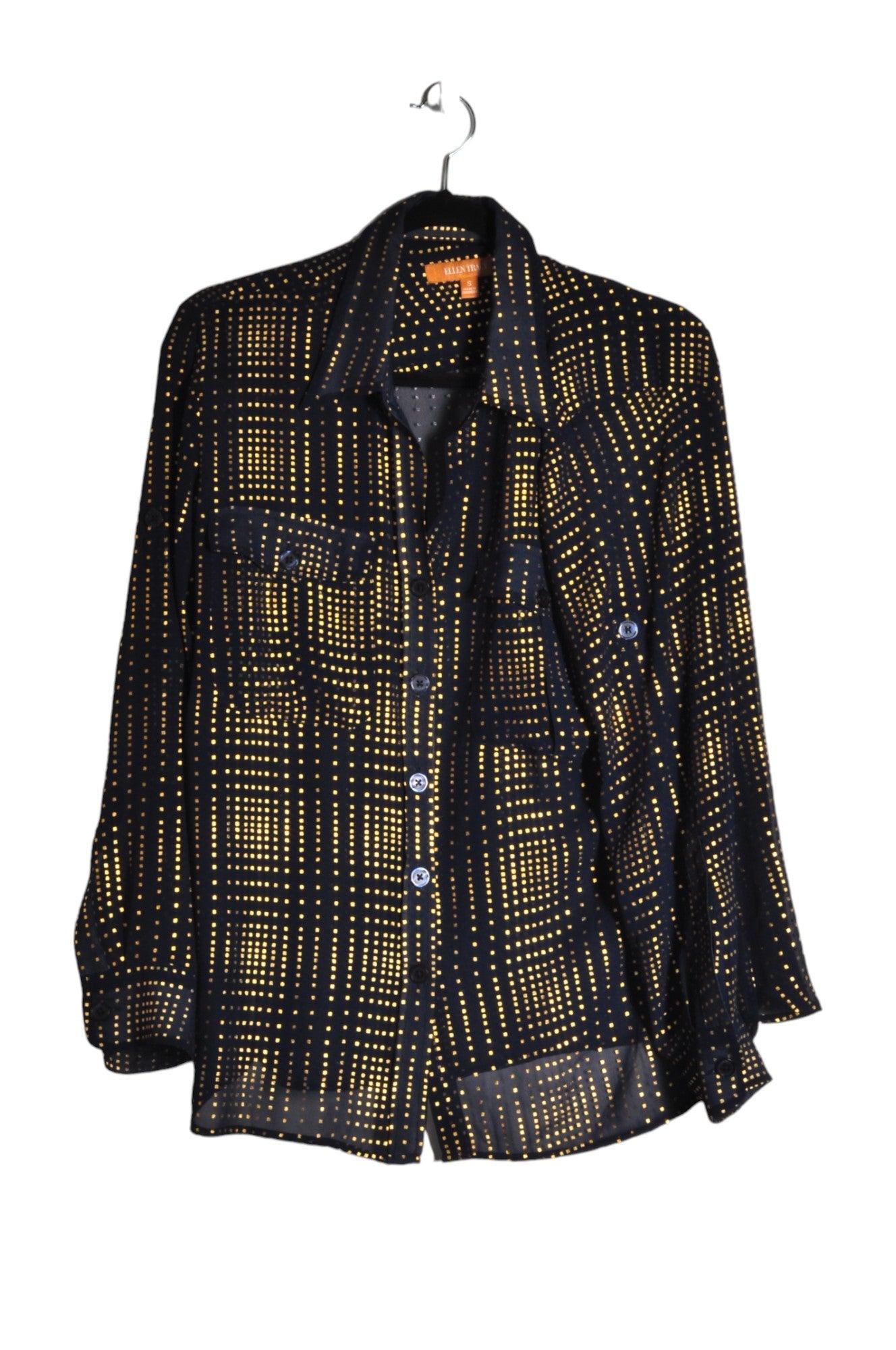 ELLEN TRACY Women Button Down Tops Regular fit in Black - S - Velora