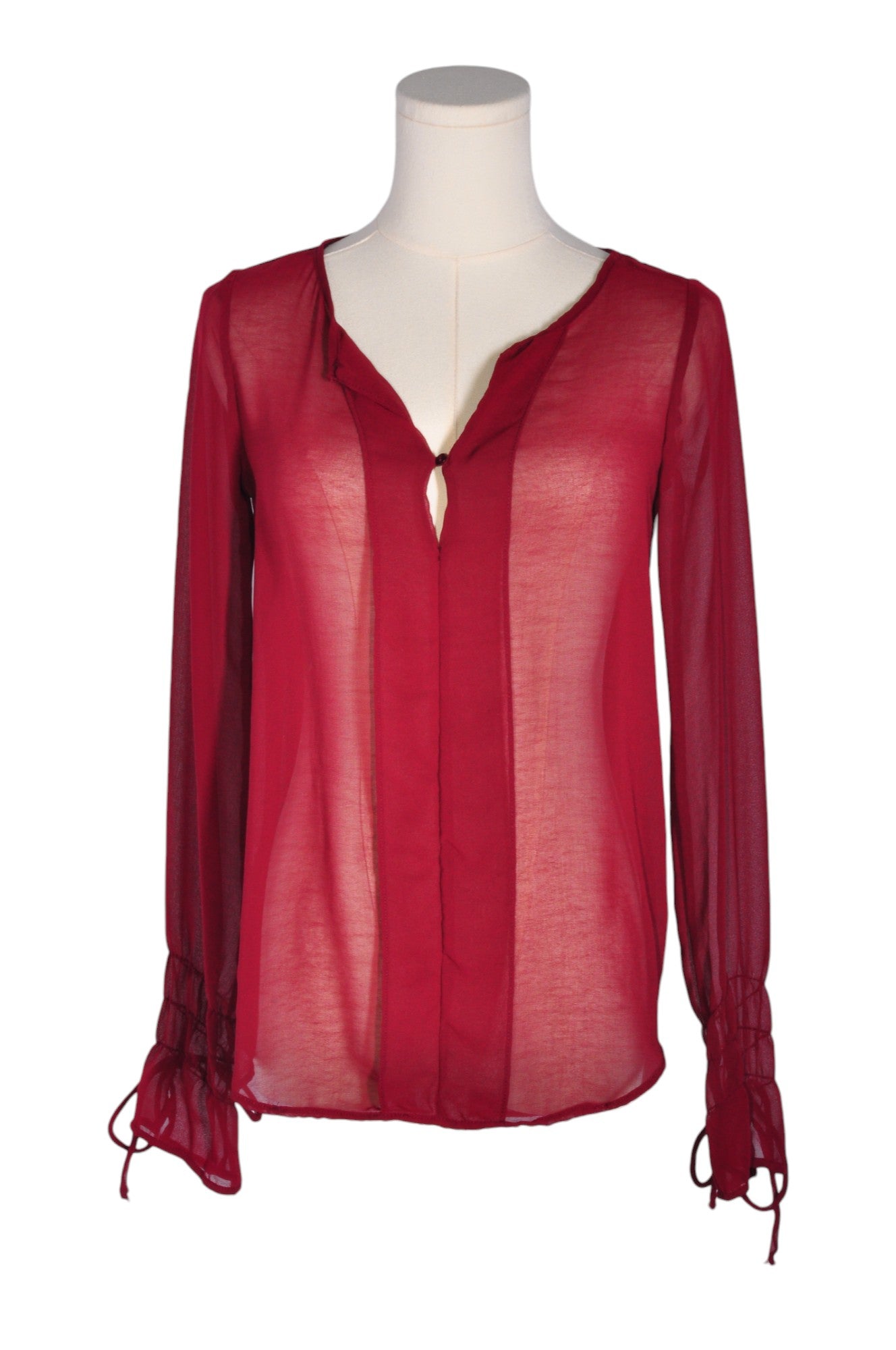 ZARA Women Blouses Regular fit in Red - XS - Velora