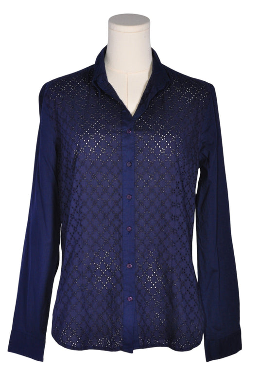 JESSICA Women Button Down Tops Regular fit in Blue - 10 - Velora