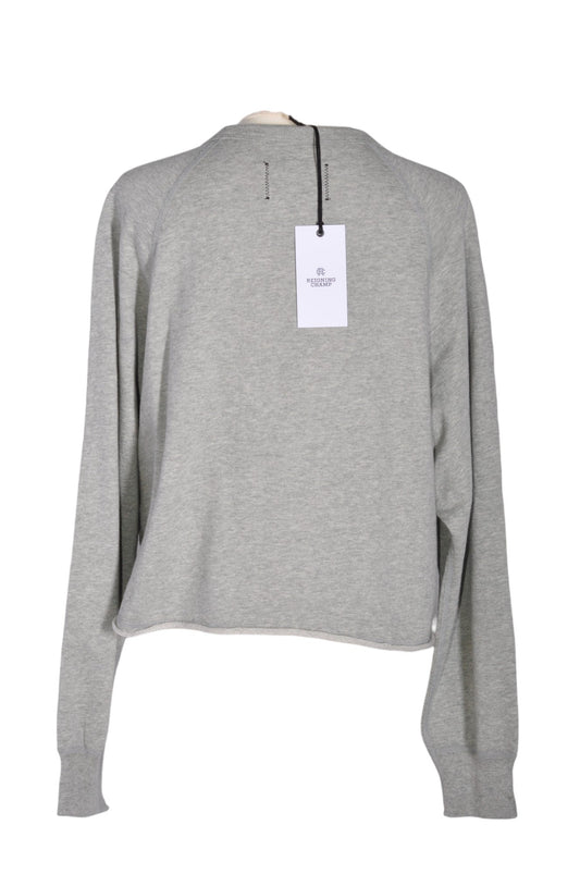 REIGNING CHAMP Women Sweatshirts Regular fit in Gray - S - Velora