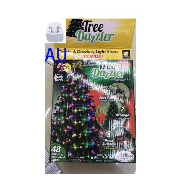 64 and 48 Light Dazzler Shower Tree Light Show of Christmas Tree https://like2b-uy
