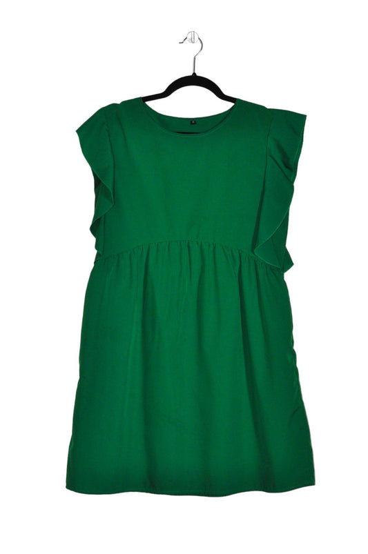 SHEIN Women Mini Dresses Regular fit in Green - M - Velora